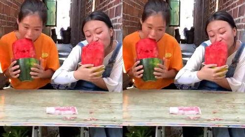 吃瓜比赛搞笑视频